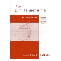 Hahnemühle Millimeter - Block 50 Blatt, A4, 80 g/qm