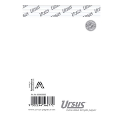 Ursus Basic Notizblock A7 48 Blatt 60g/qm blanko