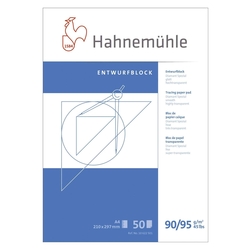 Hahnemühle Transparentblock A4 90/95 g/qm 50 Blatt