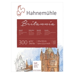 Hahnemühle Aquarellblock - 24 x 32 cm, 300 g/qm, 12 Blatt