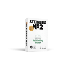 Steinbeis No. 2 - Trend White - Recyclingpapier, A4, 80g, weiß, 500 Blatt