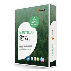 Mondi NAUTILUS Classic - A4, 80 g/qm, weiß, 500 Blatt