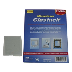 Clean Haushaltshelfer Microfasertuch Glas