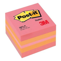 Post-it® Haftnotiz-Würfel Mini - 51 x 51 mm, pink