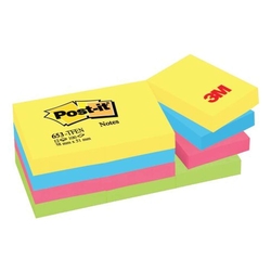 Post-it® Haftnotizen Active Collection - 51 x 38 mm, 12 Blöcken