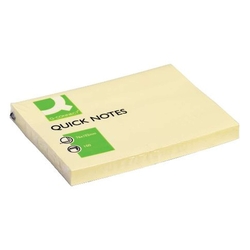 Q-Connect Haftnotizen - gelb - 102 x 76 mm