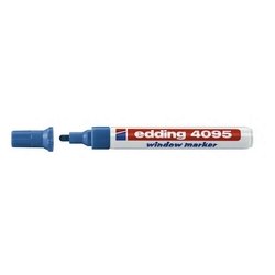 Edding 4095 Windowmarker - 2 - 3 mm, blau