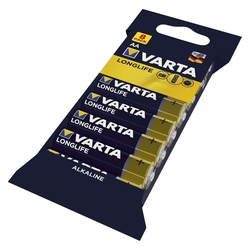 Varta Batterien LONGLIFE - Mignon/LR06/AA, 1,5 V