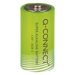 Q-Connect Super Alkaline Batterien - Baby/LR14/C, 1,5 V