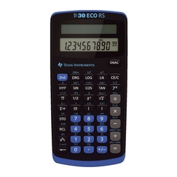 Texas Instruments Taschenrechner TI-30 ECO RS, Solar-Energie, 79 x 153 x 18 mm