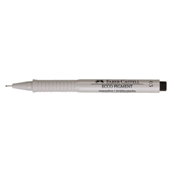 Faber-Castell Tintenschreiber ECCO PIGMENT - 0,3 mm, schwarz