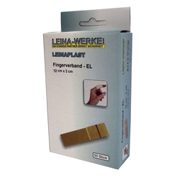 Leina-Werke Fingerverband - 12 cm x 2 cm elastisch 50 Stück