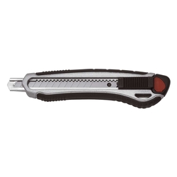 WESTCOTT Cutter "Aluminium Alloy" Klinge 9mm silber/schwarz/rot E 84024 00