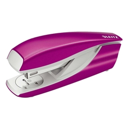 Leitz 5502 Büroheftgerät NeXXt, Metall, 30 Blatt, pink metallic