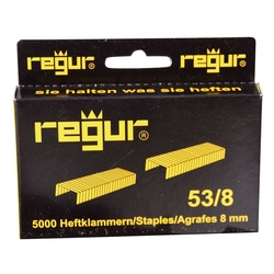 Regur® Heftklammern 53/8, 5000 Stück