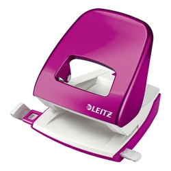 Leitz 5008 Bürolocher NeXXt, Metall, 30 Blatt, pink metallic