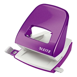 Leitz 5008 Bürolocher NeXXt, Metall, 30 Blatt, violett