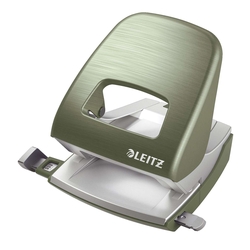 Leitz 5006 Bürolocher NeXXt Style, Metall, 30 Blatt, seladon grün