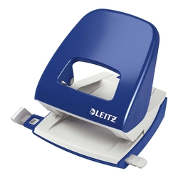 Leitz 5008 Bürolocher NeXXt, Metall, 30 Blatt, blau