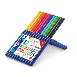 Staedtler® ergo soft® 157 Farbstift - 3 mm, Box mit 12 Farben