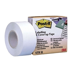 Post-it® Abdeck- und Beschriftungsband, 17,7 m x 25 mm, Schachtel mit 1Nachfüllrolle