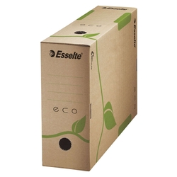 Esselte Archiv Box ECO, 100 mm, Karton, naturbraun