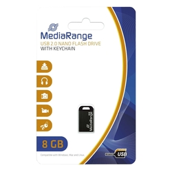 MediaRange Mini USB-Speicherstick 8GB