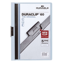 Durable Klemm-Mappe DURACLIP® 60, DIN A4, blau