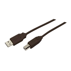 MediaRange Drucker-Anschluss-Kabel 3 m USB 2.0, schwarz