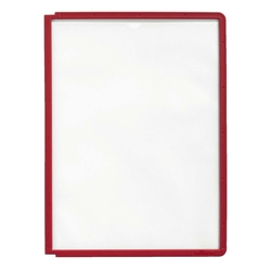 Durable Sichttafel SHERPA® PANEL A4, rot