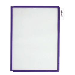 Durable Sichttafel SHERPA® PANEL A4, blau violett