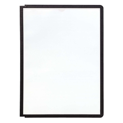 Durable Sichttafel SHERPA® PANEL A4, schwarz