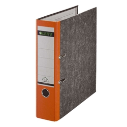 Leitz 1080 Ordner A4 Wolkenmarmor, 80 mm, orange