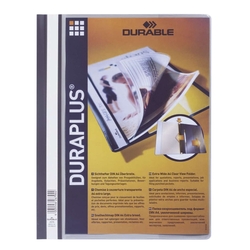 Durable Angebotshefter DURAPLUS®, strapazierfähige Folie, A4+, grau