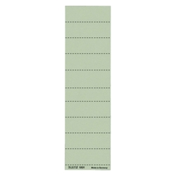 Leitz 1901 Blanko-Schildchen - Karton, 100 Stück, grün