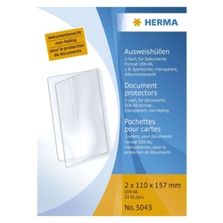 Herma 5043 Ausweishüllen 2xDIN A6