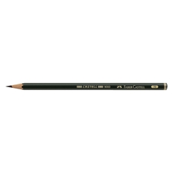 Faber-Castell Bleistift CASTELL® 9000 - 7B, dunkelgrün