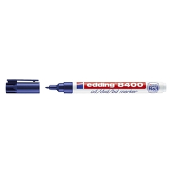 Edding 8400 CD-Marker - permanent, ca. 0,5 - 1 mm, blau