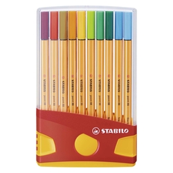 Stabilo® Fineliner point 88® ColorParade, Box mit 20 Stiften