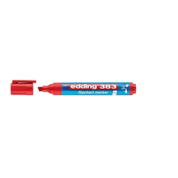 Edding 383 Flipchartmarker - nachfüllbar, 1 - 5 mm, rot