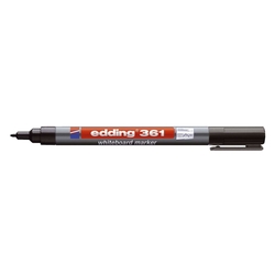 Edding 361 Boardmarker - nachfüllbar, 1 mm, schwarz