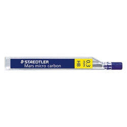 Staedtler® Feinmine Mars® micro carbon 250 - 0,3 mm, HB, schwarz, 12 Minen