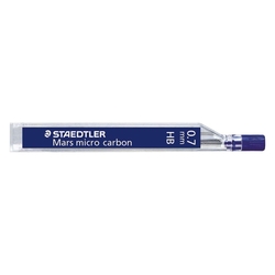 Staedtler® Feinmine Mars® micro carbon 250 - 0,7 mm, HB, schwarz, 12 Minen