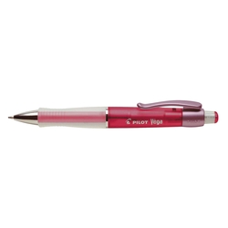 Pilot Kugelschreiber Véga BP-415VM, M, Gehäuse rot-transl., Schreibfarbe schwarz