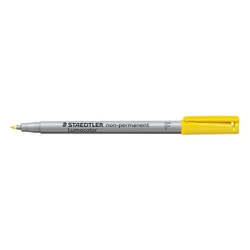 Staedtler® Feinschreiber Universalstift Lumocolor non-permanent, F, gelb,