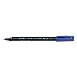 Staedtler® Feinschreiber Universalstift Lumocolor permanent, F, blau