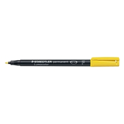 Staedtler® Feinschreiber Universalstift Lumocolor permanent, F, gelb