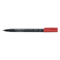 Staedtler® Feinschreiber Universalstift Lumocolor permanent, F, rot