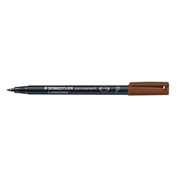 Staedtler® Feinschreiber Universalstift Lumocolor permanent, F, braun