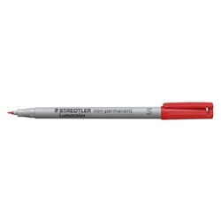 Staedtler® Feinschreiber Universalstift Lumocolor non-permanent, S, rot